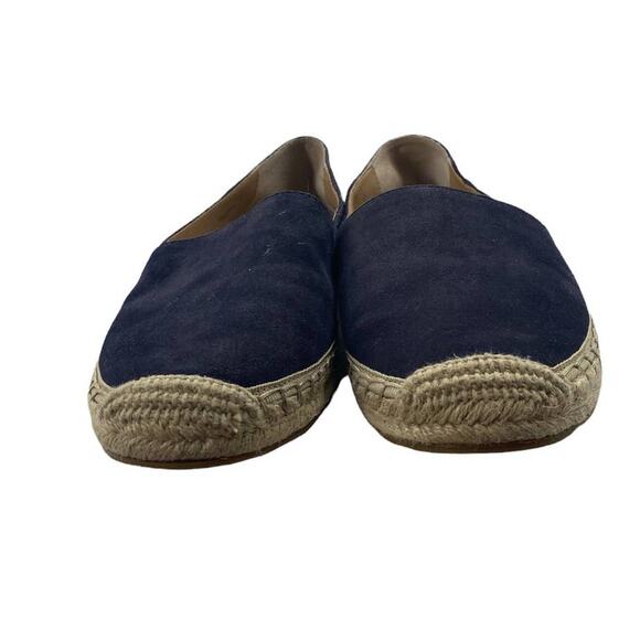 Banana Republic Navy Blue Suede Spadrilles 8.5us - Picture 6 of 6